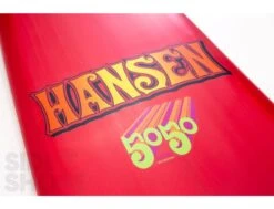 50-50 Mini - Red Tint - 7'6 X 22 1/4" X 2 3/8" - Single - US Box -F-One Soldes Boutique 50 50 mini red tint 76 x 22 14 x 2 38 single us box hansen surfboards 14