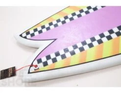 DAB - Fish - 80's - 5'5 X 20 7/8" X 2 1/2" - 33.5 L - Futures - Twin -F-One Soldes Boutique dab fish 80s 55 x 20 78 x 2 12 335 l futures twin indio 13