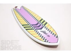 DAB - Fish - 80's - 5'5 X 20 7/8" X 2 1/2" - 33.5 L - Futures - Twin -F-One Soldes Boutique dab fish 80s 55 x 20 78 x 2 12 335 l futures twin indio 2