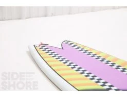 DAB - Fish - 80's - 5'5 X 20 7/8" X 2 1/2" - 33.5 L - Futures - Twin -F-One Soldes Boutique dab fish 80s 55 x 20 78 x 2 12 335 l futures twin indio 6