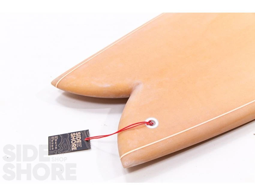 DAB - Fish - Terracota - 5'11 X 21 1/4" X 2 5/8" - 39.9 L - Futures - Twin 12 DAB - Fish - Terracota - 5'11 X 21 1/4" X 2 5/8" - 39.9 L - Futures - Twin – Image 12