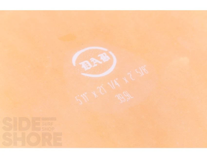 DAB - Fish - Terracota - 5'11 X 21 1/4" X 2 5/8" - 39.9 L - Futures - Twin 20 DAB - Fish - Terracota - 5'11 X 21 1/4" X 2 5/8" - 39.9 L - Futures - Twin – Image 20