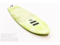 DAB - Fish - Yellow - 5'5 X 20 7/8" X 2 1/2" - 33.5 L - Futures - Twin -F-One Soldes Boutique dab fish yellow 55 x 20 78 x 2 12 335 l futures twin indio 2