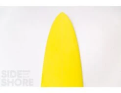 Egg Not - Mid - 7'4" X 21.50" X 2.78" - 49 L - Single US Box + Quad - Jaune -F-One Soldes Boutique egg not mid 74 x 2150 x 278 49 l single us box quad al merrick 11