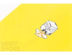 Egg Not - Mid - 7'4" X 21.50" X 2.78" - 49 L - Single US Box + Quad - Jaune -F-One Soldes Boutique egg not mid 74 x 2150 x 278 49 l single us box quad al merrick 9