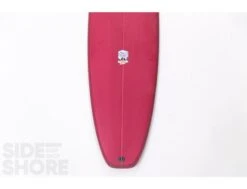 Egg Not - Mid - 7'4" X 21.50" X 2.78" - 49 L - Single US Box + Quad - Red -F-One Soldes Boutique egg not mid 74 x 2150 x 278 49 l single us box quad red rusty surfboards 13