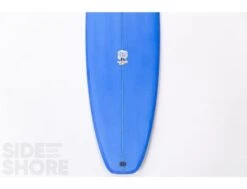 Egg Not - Mid - 7'6" X 21.75" X 2.80" - 51 L - Single US Box + Quad - Blue -F-One Soldes Boutique egg not mid 76 x 2175 x 280 51 l single us box quad red rusty surfboards 11