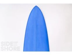 Egg Not - Mid - 7'6" X 21.75" X 2.80" - 51 L - Single US Box + Quad - Blue -F-One Soldes Boutique egg not mid 76 x 2175 x 280 51 l single us box quad red rusty surfboards 12
