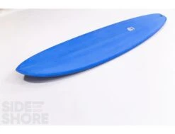 Egg Not - Mid - 7'6" X 21.75" X 2.80" - 51 L - Single US Box + Quad - Blue -F-One Soldes Boutique egg not mid 76 x 2175 x 280 51 l single us box quad red rusty surfboards 13