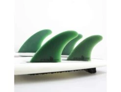 FCS II Carver Neo Glass Sage Eco Blend Tri-Quad - Large -F-One Soldes Boutique fcs ii carver neo glass sage eco blend tri quad large fcs 2