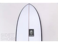 Fish - Spray Black - 5'8 X 21" X 2 1/2" - Twin - Futures -F-One Soldes Boutique fish spray black 58 x 21 x 2 12 twin futures christenson surfboards 18