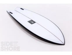 Fish - Spray Black - 5'8 X 21" X 2 1/2" - Twin - Futures -F-One Soldes Boutique fish spray black 58 x 21 x 2 12 twin futures christenson surfboards 19