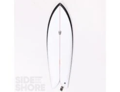 Fish - Spray Black - 5'8 X 21" X 2 1/2" - Twin - Futures
