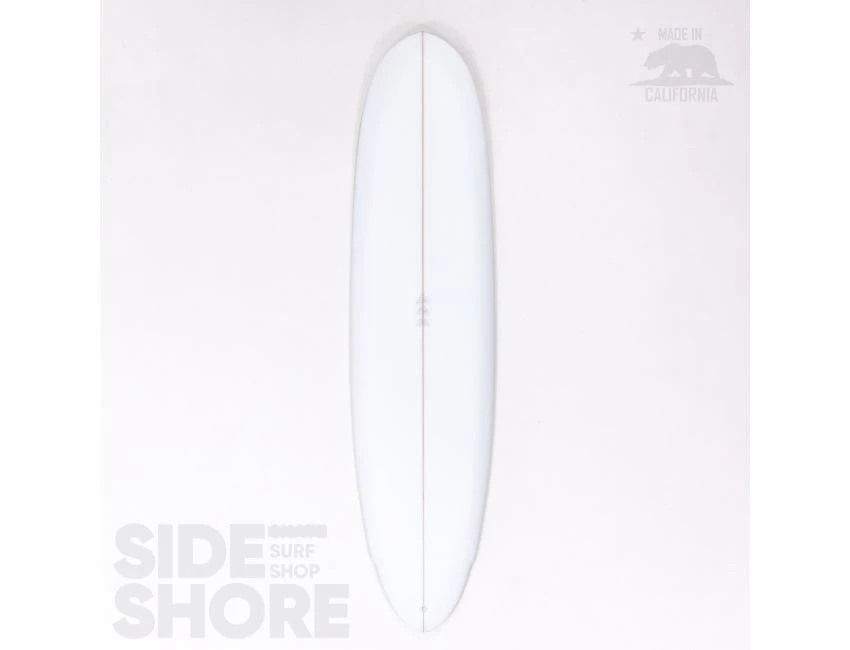 Floyd Pepper - Clear - 7'4 X 20 1/2" X 2 3/4" - Twin - FCS 1 Floyd Pepper - Clear - 7'4 X 20 1/2" X 2 3/4" - Twin - FCS