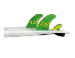 Glenn Pang Fiberglass - Green / Yellow - Twin + Mini Trailer -F-One Soldes Boutique glenn pang fiberglass green yellow twin mini trailer futures 3