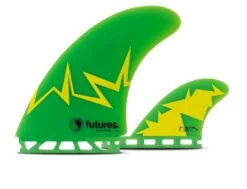 Glenn Pang Fiberglass - Green / Yellow - Twin + Mini Trailer -F-One Soldes Boutique glenn pang fiberglass green yellow twin mini trailer futures 4