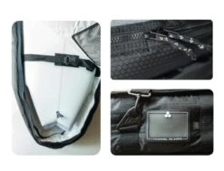Housse Travel Light Cx 2 Double 7'0 - Charcoal -F-One Soldes Boutique housse travel light cx 2 double 70 charcoral channel islands 3