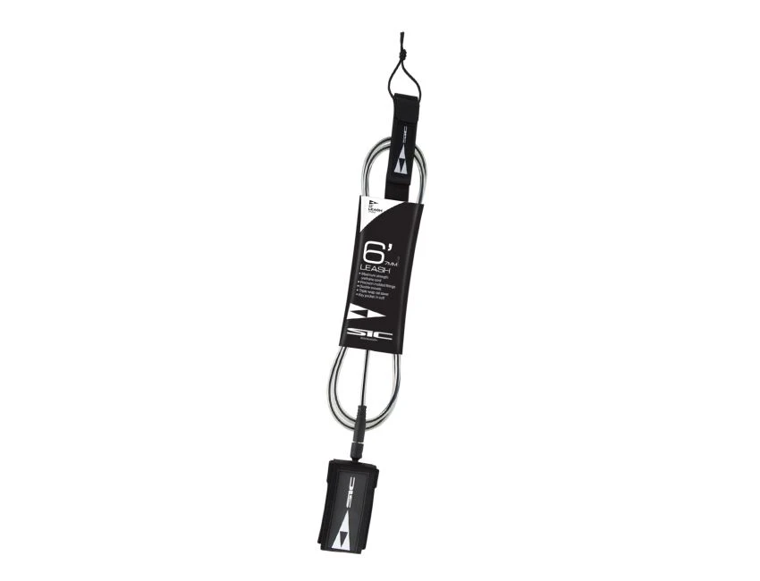 Leash - Surf Black 6' 1 Leash - Surf Black 6'