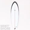 Myconaut - Black Rails - 5'11 X 21 1/4" X 2 5/8" - Quad - Futures -F-One Soldes Boutique myconaut black rails 511 x 21 14 x 2 58 quad futures christenson surfboards