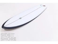 Myconaut - Black Rails - 5'11 X 21 1/4" X 2 5/8" - Quad - Futures -F-One Soldes Boutique myconaut black rails 511 x 21 14 x 2 58 quad futures christenson surfboards 14