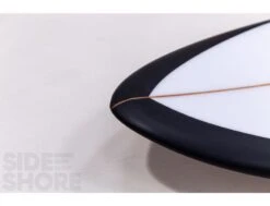 Myconaut - Black Rails - 5'5 X 20 1/2" X 2 7/16" - Quad - Futures -F-One Soldes Boutique myconaut black rails 55 x 20 12 x 2 716 quad futures christenson surfboards 15