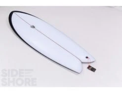 Myconaut - Black Rails - 5'5 X 20 1/2" X 2 7/16" - Quad - Futures -F-One Soldes Boutique myconaut black rails 55 x 20 12 x 2 716 quad futures christenson surfboards 16