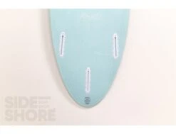 Racer - Grom Aqua Blue - 4'11 X 19 2/8" X 2 1/2" - 22 L -F-One Soldes Boutique racer grom aqua blue 411 x 19 x 2 18 225 l indio 15