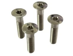 Vis 30mm M7 Titanium CSK Screw Set