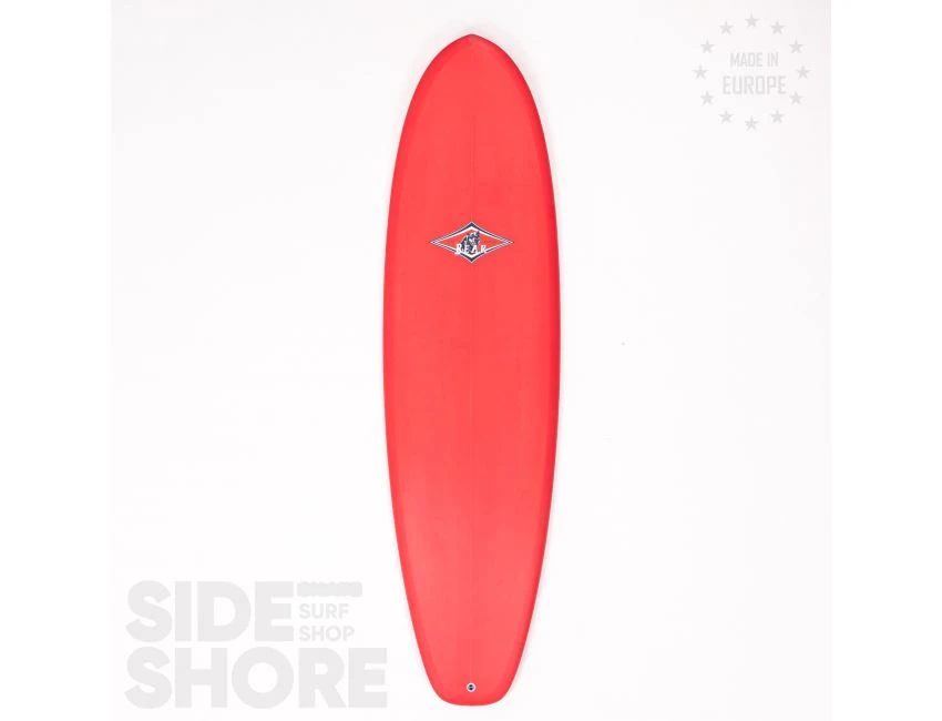 Wombat - Tint Red - 7'0 X 22 1/2" X 2 7/8" - 51.6 L - 2+1 - Us Box / Futures 1 Wombat - Tint Red - 7'0 X 22 1/2" X 2 7/8" - 51.6 L - 2+1 - Us Box / Futures